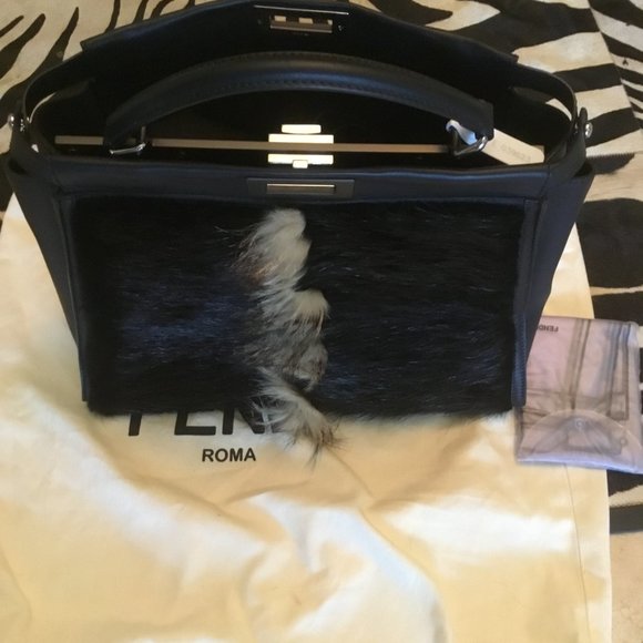 Fendi Fur Peek a Boo Bag New - Picture 4 of 6